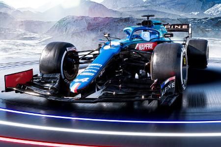 Alpine A521 - F1-Auto - 2021