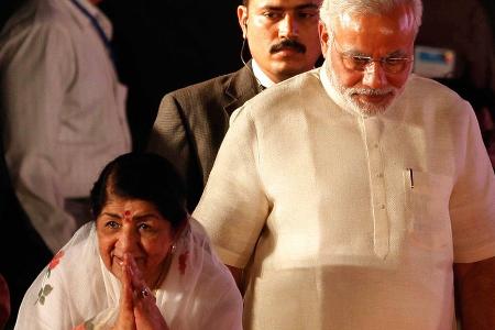 Große Trauer in Indien: Bollywood-Star Lata Mangeshkar ist tot