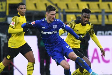 Am Sonntagnachmittag empfing Borussia Dortmund Tabellennachbarn Bayer Leverkusen zum Spitzenspiel. In einer denkwürdigen Partie zeigten die Gäste dem BVB die Grenzen auf und gewannen verdient mit 5:2. Alle Akteure in der Einzelkritik: