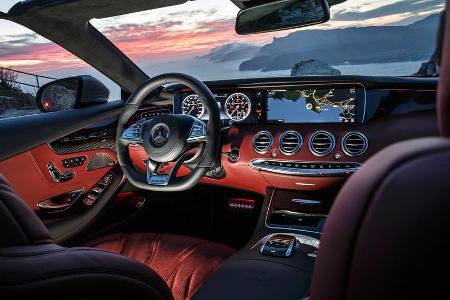 Alles was gut und teuer ist: Interieur im Nobel-Cabrio