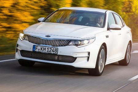 Soll für Furore in der Mittelklasse sorgen: der neue Kia Optima
