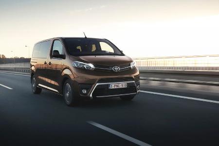 Konkurrenz für den VW-Transporter: Toyota Proace Verso