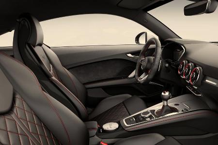 Die Sportsitze lassen sich pneumatisch dem Körper anpassen