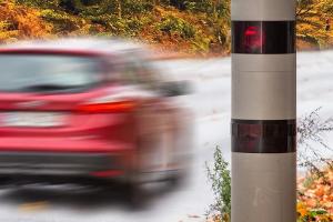 Der "Feind" vieler Autofahrer: ein fester Blitzer
