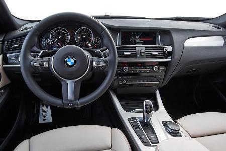 Beim X4 M40i ist das Innenleben eher lifestylig gehalten
