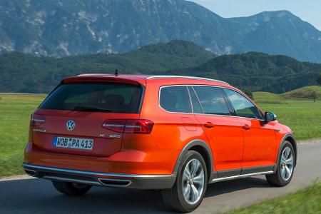 Der Kombi bietet viel Platz für den Familienbetrieb