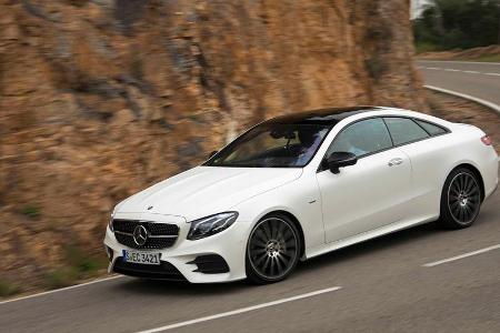 Teilautonomes Fahrzeug: E-Klasse Coupé