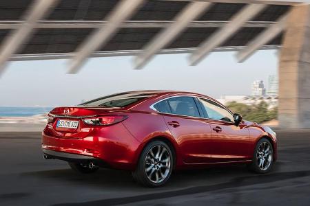 Der Mazda6 verfügt nun über elektronische Fahrwerks-Regelung