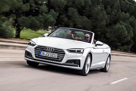 Das neue A5 Cabrio bietet eine Reihe technischer Neuheiten