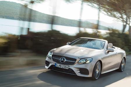 Gelungener Auftritt: das neue Mercedes E-Klasse Cabriolet