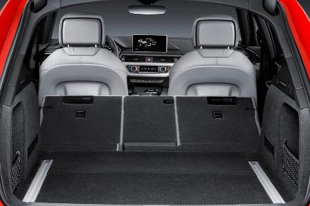 Der Kofferraum fasst bei umgelegter Rückbank 1.510 Liter
