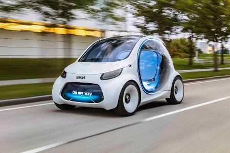 Urbane Mobilität ab 2030: Smart Vision EQ