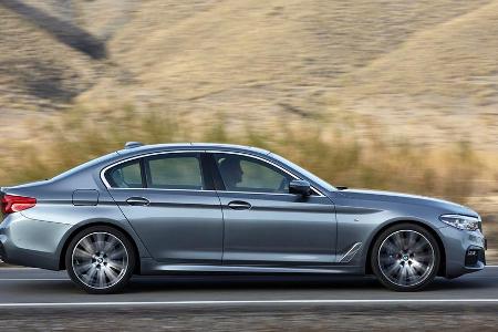 Der Fünfer steht als Business-Limousine mit an der Spitze der Mittelklasse