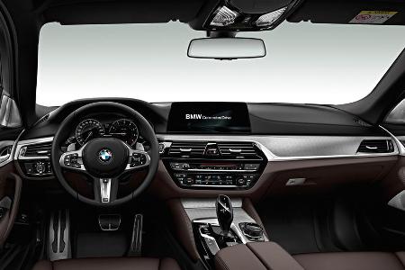 Gewohnt eleganter Innenraum mit sportlicher M-Note