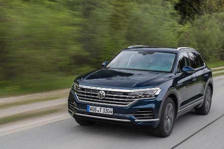 Wendig durch Vierrad-Lenkung: der neue VW Touareg