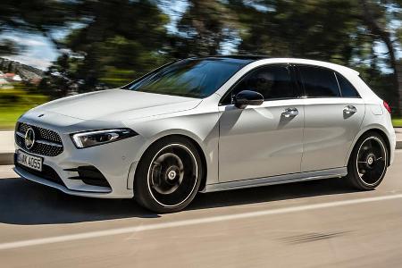 Sieben Versionen wird es von der neuen A-Klasse geben