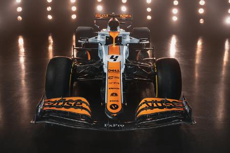 McLaren MCL35M - Gulf-Design - F1 - Formel 1 - GP Monaco 2021