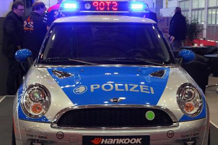 Der Traum der deutschen Polizisten wird dieser Mini-Einsatzwagen bleiben. Weil es nur eine Studie ist.