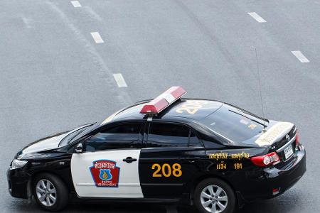 Bei der Stadtpolizei greift man auf die klassische Polizeilackierung Schwarz-Weiß zurück.