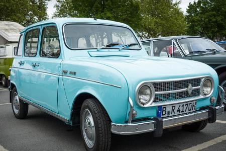 Junge Familien in Frankreich liebten dieses Auto. Zwischen 1961 und 1992 wurde der Renault 4 über 8 Millionen Mal verkauft. ...