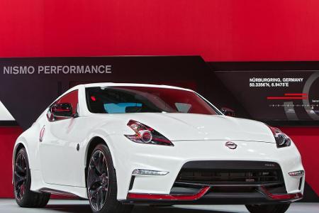 Dieser Wagen ist ein echtes Highlight: Ein Sechszylinder verleiht dem Nissan 370Z Nismo satte 344 PS. Diese pushen den Roads...