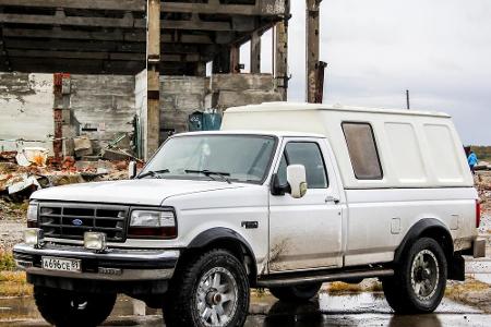 Ford bietet bei seinen F-Modellen unzählige Karosserie- und Ausstattungsvarianten an - so auch beim F-250. Diese Modell-Vari...