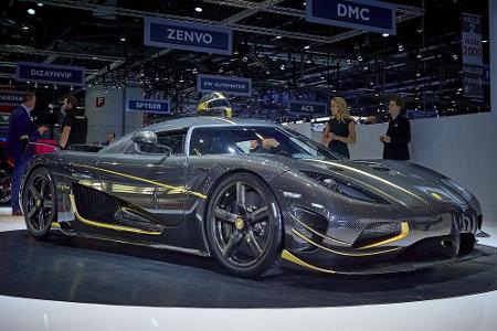 Mehr Speed geht kaum! Der Koenigsegg Agera ist ein Supersportwagen aus Schweden. Er wurde in mehreren Varianten bis 2016 her...