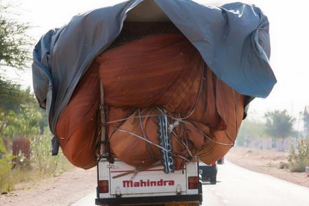 Irgendwann kracht dieser Pick-up sicherlich in sich zusammen.