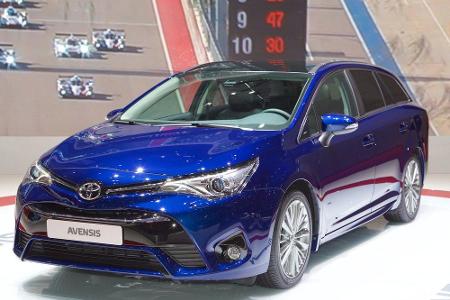 Platz 10: Egal ob als familiengerechter Kombi oder als schmucke Limousine, der Toyota Avensis begeistert seine Fahrer. Die L...