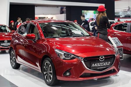 Platz 9: Die aktuelle Version des Mazda2 wird in Europa ausschließlich als fünftürige Schräghecklimousine verkauft. Wer eine...
