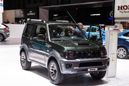 Platz 6: Wer in Deutschland auf dem Land lebt, liebt den Suzuki Jimny. Der Wagen ist dank des zuschaltbaren Allradantriebs p...