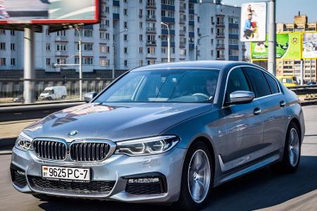 Nummer zwei ist schon etwas schwieriger. Erkennen Sie, woher dieser 5er BMW ursprünglich ist?