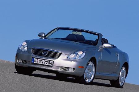 Wer in einem Cabrio auf Luxus steht, der kommt um den Lexus SC 430 kaum herum. Allerdings müssen Interessierte selbst für ze...