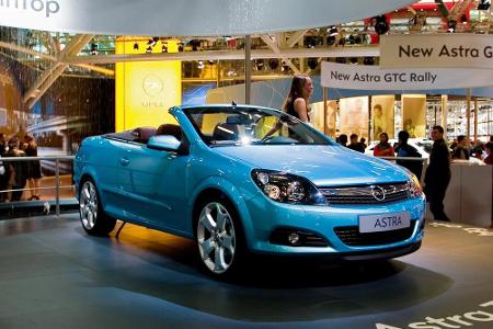 Der Run auf Stahldach-Cabrios blieb aus. Dennoch hat Opel den Astra Twin Top sechs Jahre bis 2010 produziert. Auch heute noc...