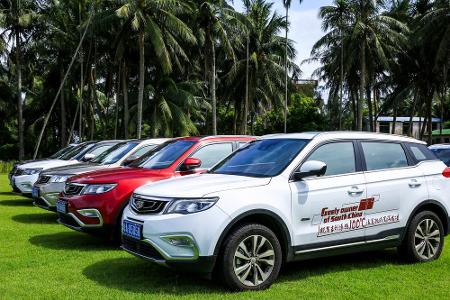Noch plant Geely nicht, sich auf den Markt in Westeuropa auszubreiten. Allerdings mischt das Unternehmen dort mit Tochterges...