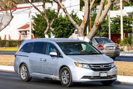 Platz 10 - Honda Odyssey: Rund 2,4 Prozent aller Exemplare des japanischen Vans erreichen problemlos die Marke von 200.000 M...