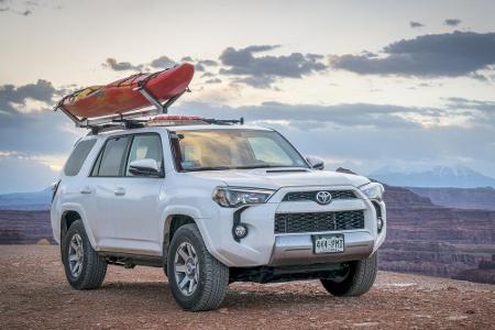 Platz 4 - Toyota 4Runner: Wir nähern uns der Top 3. Knapp am Podest vorbei fährt der Toyota 4Runner. Der japanische SUV basi...