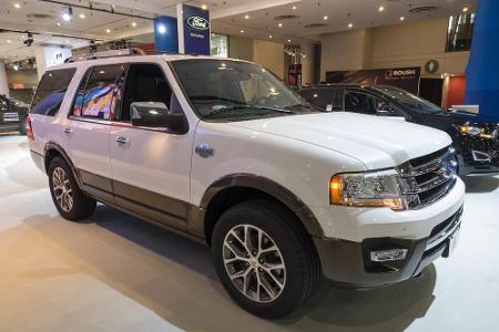 Platz 2 - Ford Expedition: Beinahe jedes 18. Exemplar dieses kräftigen SUVs fährt tatsächlich über 320.000 Kilometer weit. D...