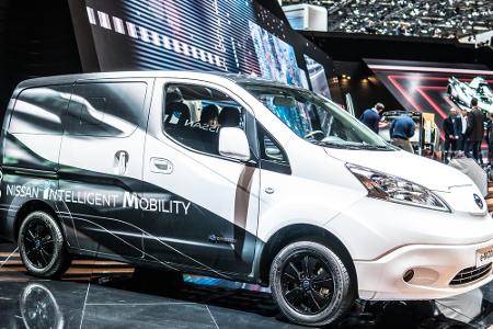 Für Nissan hat die mobile Zukunft bereits angefangen. Seit Januar können Interessierte den neuen Nissan e-NV200 mit limitier...