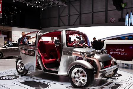 Bereits 2015 hat Toyota mit dem Toyota Kikai einen Blick in die mobile Zukunft geworfen. Das Konzeptfahrzeug ist 3,4 Meter l...