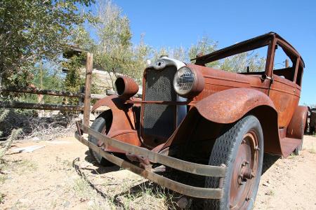 Nur noch wenige Jahre und dieser Oldtimer könnte seinen 100. feiern.