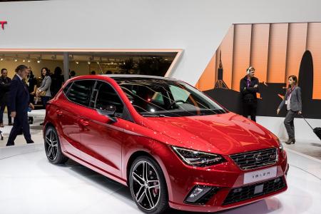 Auf Platz sieben findet sich ein Verkaufsschlager wieder. Der Seat Ibiza ist eines der erfolgreichsten Modelle des spanische...
