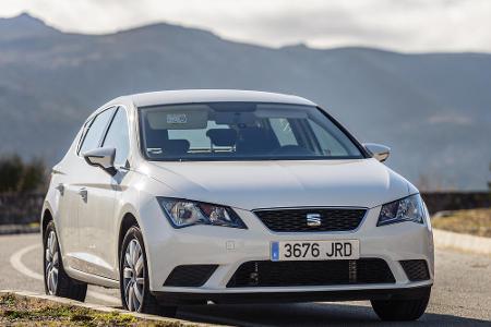 Platz 10: Seat Leon. Auf 