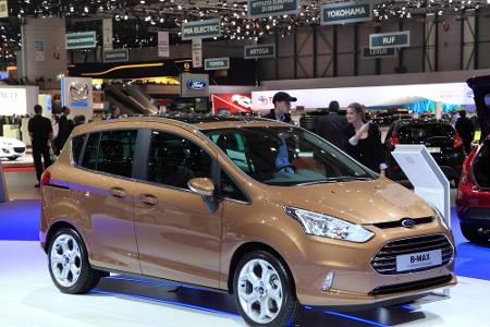 Platz 4: Ford B-Max. Für den Mini-Van müssen Interessierte durchschnittlich 16.342 Euro bezahlen. Der B-Max ist ein besonder...
