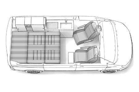 Custom Bus Streifenwagen VW T 6.1 Black Edition (2022)
