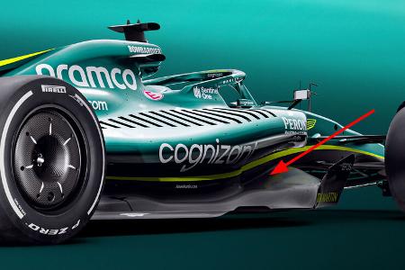 Aston Martin AMR22 - Technik - F1 - 2022