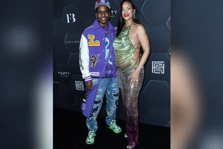Rihanna: Funkelnder Auftritt mit Babybauch