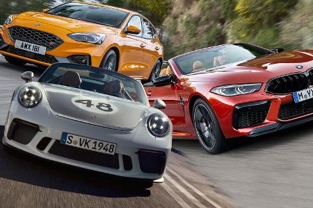 Top Sportwagen 2019 Aufmacher