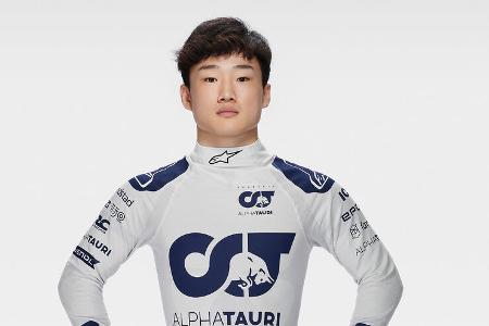 Yuki Tsunoda - Alpha Tauri - Porträt 2022