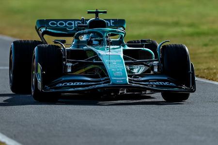 Lance Stroll - Aston Martin AMR22 - Silverstone - Shakedown - Filmtag